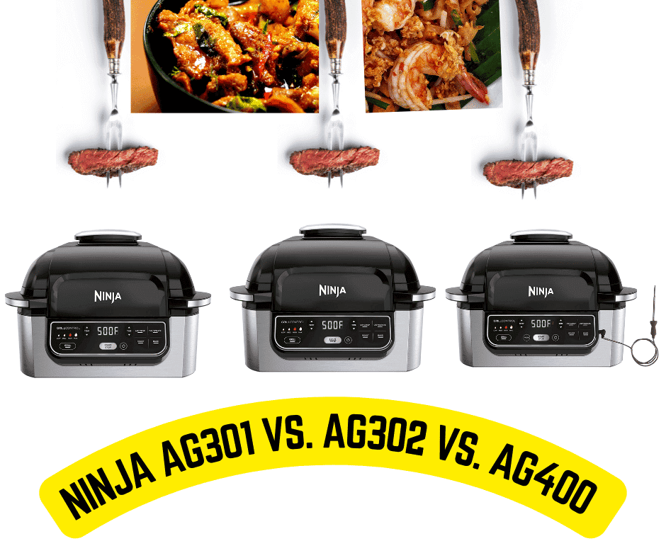 Ninja AG301 vs AG302 vs AG400 comparison
