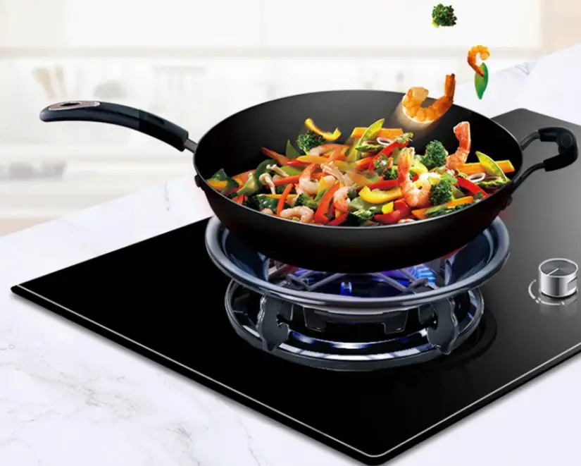 using a wok on glass top stove