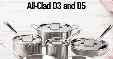 all-clad d3 and d5