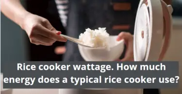 Rice cooker wattage. How much energy does a typical rice cooker use?