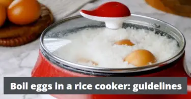Boil eggs in a rice cooker: guidelines