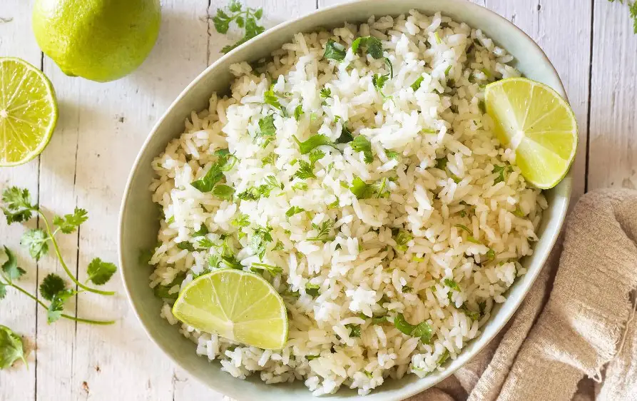 how to make cilantro lime rice in a rice cooker